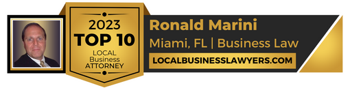 Business Lawyer Ronald Marini